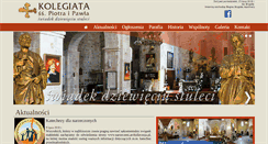 Desktop Screenshot of kolegiatakruszwica.pl